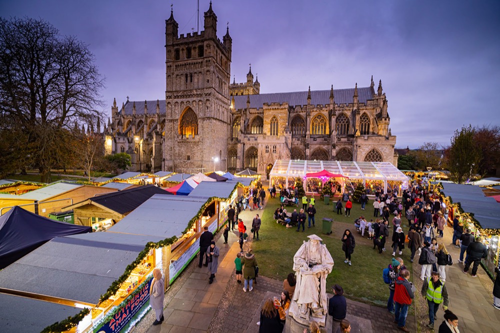 Exeter Cathedral Christmas Market